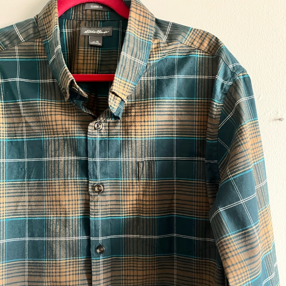 EDDIE BAUER Classic Fit XL Longsleeve Flannel